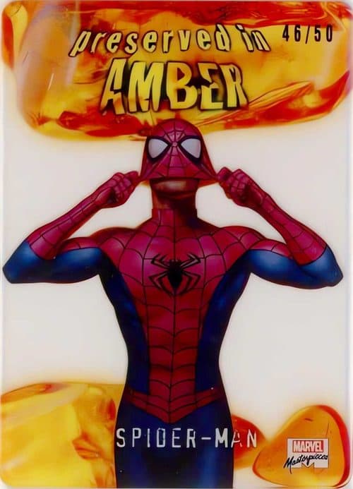 Spider-Man #PA-87 — 2022 Upper Deck Marvel Masterpieces