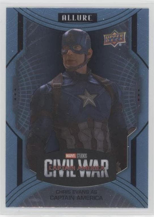Chris Evans as Captain America #104 — 2022 Upper Deck Marvel Studios Allure