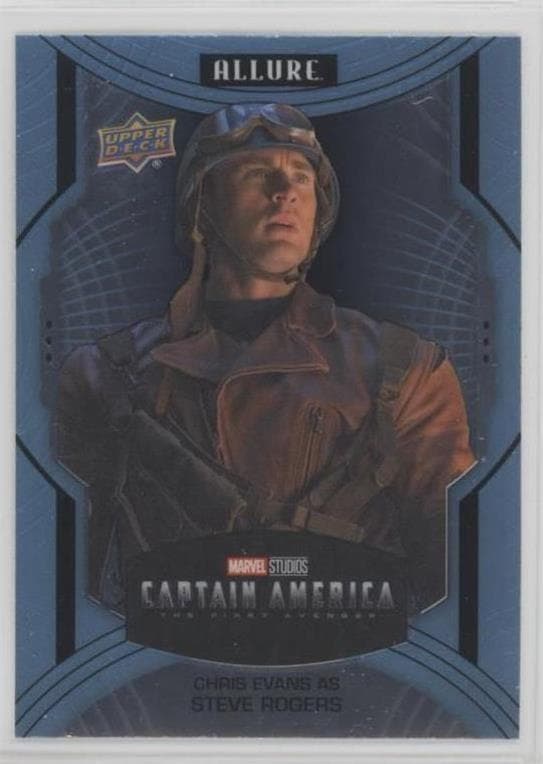 Chris Evans as Captain America #126 — 2022 Upper Deck Marvel Studios Allure