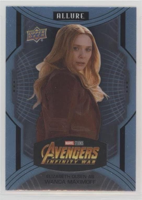 Elizabeth Olsen as Wanda Maximoff #128 — 2022 Upper Deck Marvel Studios Allure