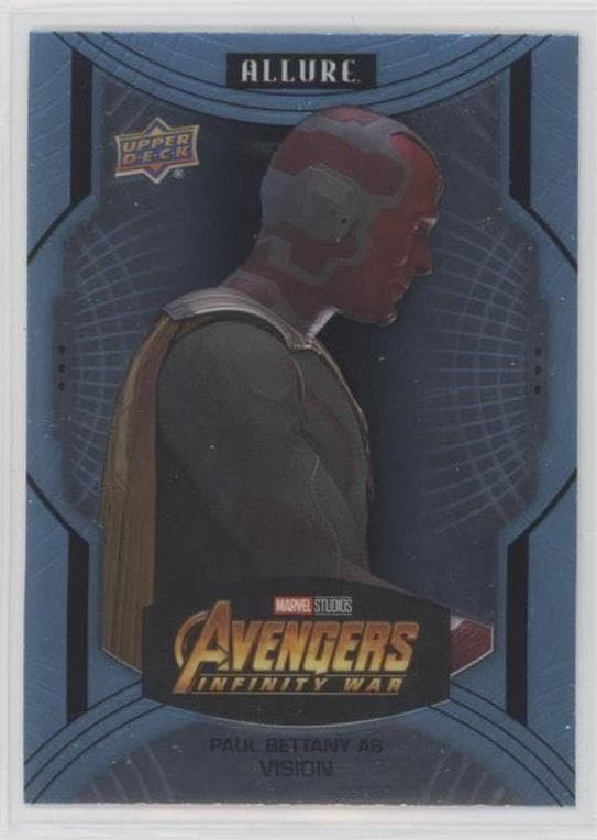 Paul Bettany as Vision #135 — 2022 Upper Deck Marvel Studios Allure