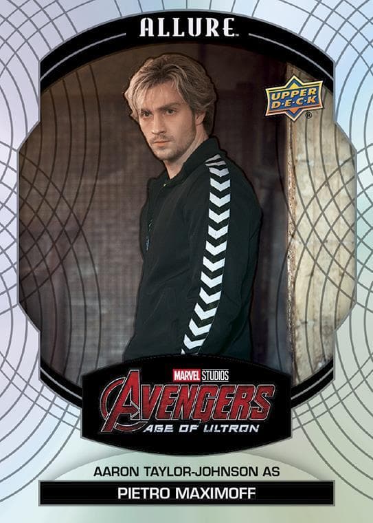 Aaron Taylor-Johnson as Quicksilver #39 — 2022 Upper Deck Marvel Studios Allure
