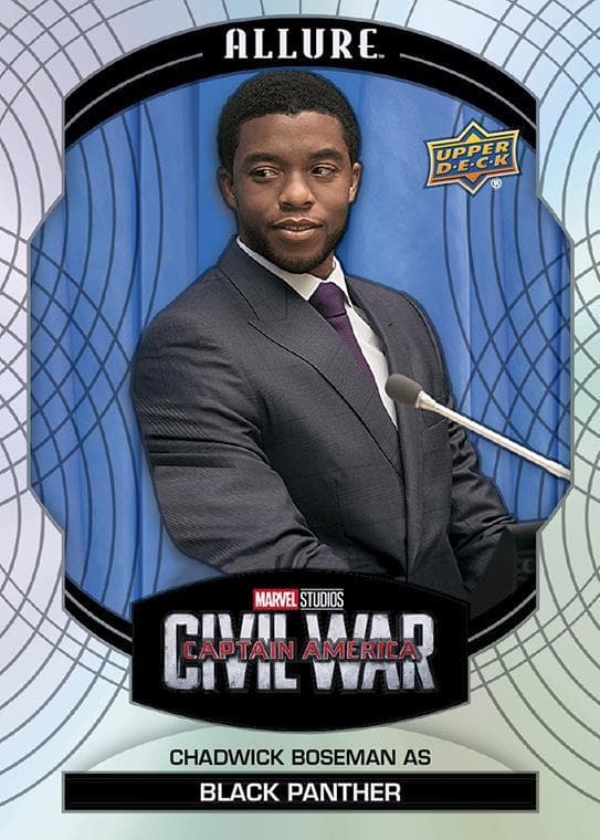 Chadwick Boseman as Black Panther #53 — 2022 Upper Deck Marvel Studios Allure