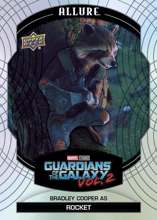 Bradley Cooper as Rocket #58 — 2022 Upper Deck Marvel Studios Allure