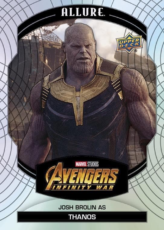 Josh Brolin as Thanos #74 — 2022 Upper Deck Marvel Studios Allure