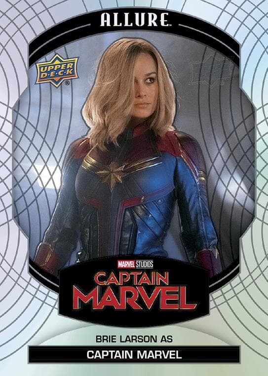 Brie Larson as Captain Marvel #87 — 2022 Upper Deck Marvel Studios Allure