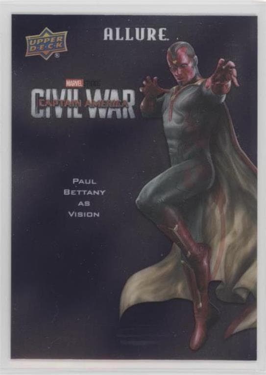 Paul Bettany as Vision #CP-13 — 2022 Upper Deck Marvel Studios Allure