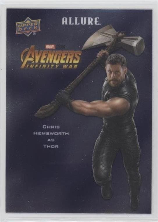 Chris Hemsworth as Thor #CP-2 — 2022 Upper Deck Marvel Studios Allure