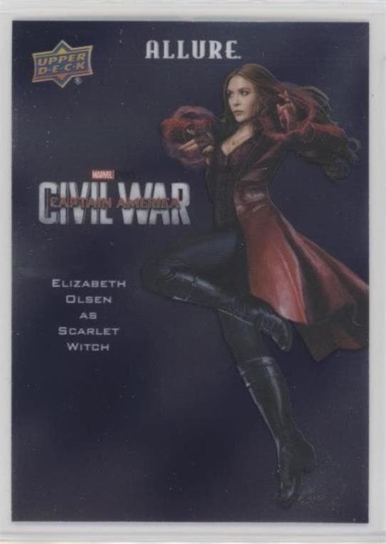Elizabeth Olsen as Wanda Maximoff #CP-27 — 2022 Upper Deck Marvel Studios Allure