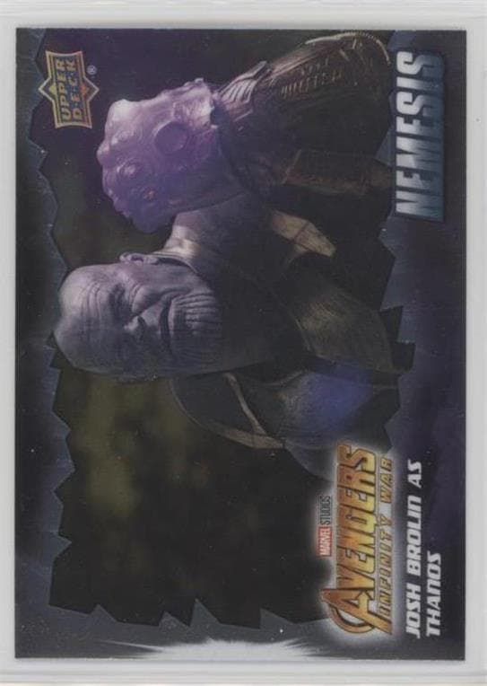 Josh Brolin as Thanos #N-10 — 2022 Upper Deck Marvel Studios Allure