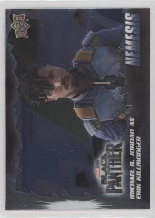 Michael B. Jordan as Erik Killmonger #N-8 — 2022 Upper Deck Marvel Studios Allure