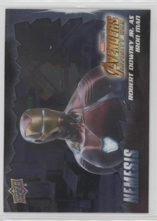 Robert Downey Jr. as Iron Man #N-9 — 2022 Upper Deck Marvel Studios Allure