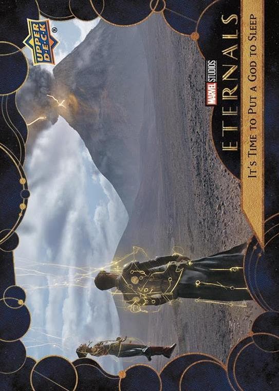 It's Time to Put a God to Sleep #50 — 2022 Upper Deck Marvel Studios Eternals