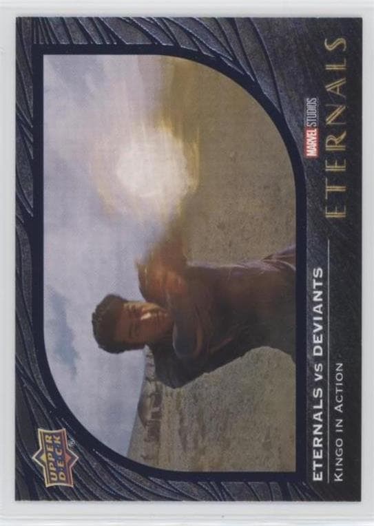 Kingo in Action #ED-10 — 2022 Upper Deck Marvel Studios Eternals