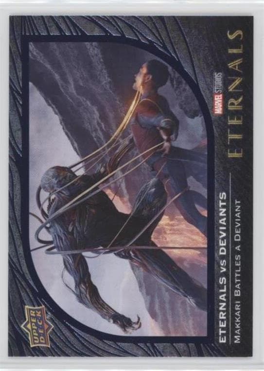 Makkari Battles a Deviant #ED-16 — 2022 Upper Deck Marvel Studios Eternals