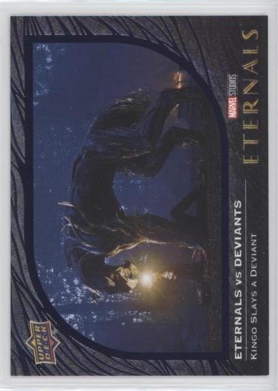 Kingo Slays a Deviant #ED-5 — 2022 Upper Deck Marvel Studios Eternals