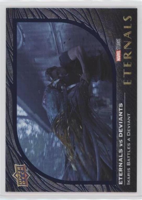 Ikaris Battles a Deviant #ED-7 — 2022 Upper Deck Marvel Studios Eternals