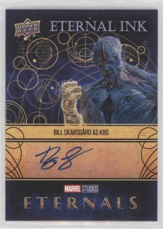 Bill Skarsgard as Kro #EI1-BS — 2022 Upper Deck Marvel Studios Eternals