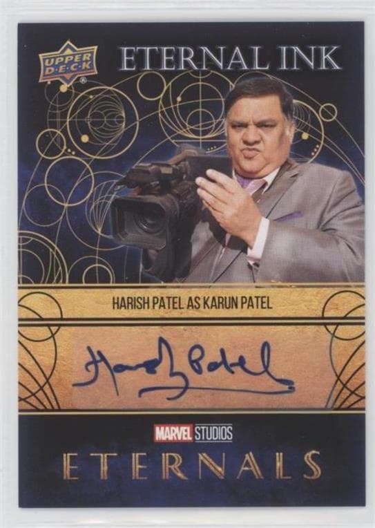 Harish Patel as Karun Patel #EI1-HP — 2022 Upper Deck Marvel Studios Eternals