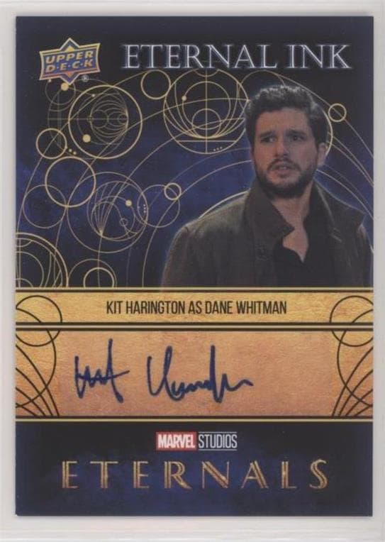 Kit Harington as Dane Whitman #EI1-KH — 2022 Upper Deck Marvel Studios Eternals