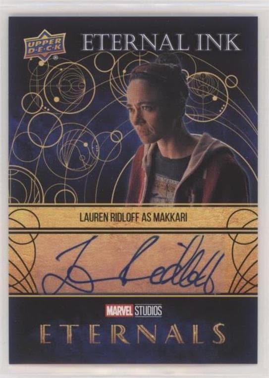 Lauren Ridloff as Makkari #EI1-LR — 2022 Upper Deck Marvel Studios Eternals