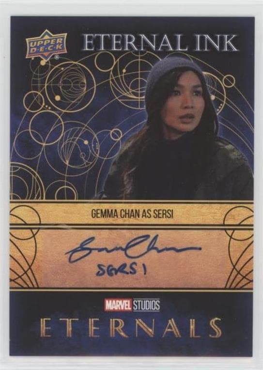 Gemma Chan as Sersi "Sersi" #EI2-GC — 2022 Upper Deck Marvel Studios Eternals