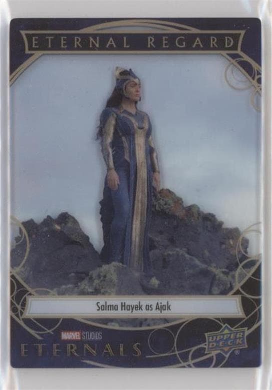 Salma Hayek as Ajak #ER-1 — 2022 Upper Deck Marvel Studios Eternals