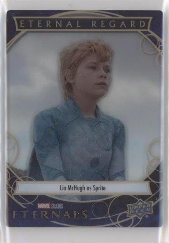 Lia McHugh as Sprite #ER-10 — 2022 Upper Deck Marvel Studios Eternals