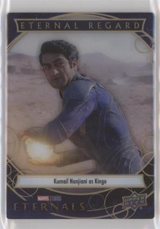 Kumail Nanjiani as Kingo #ER-6 — 2022 Upper Deck Marvel Studios Eternals