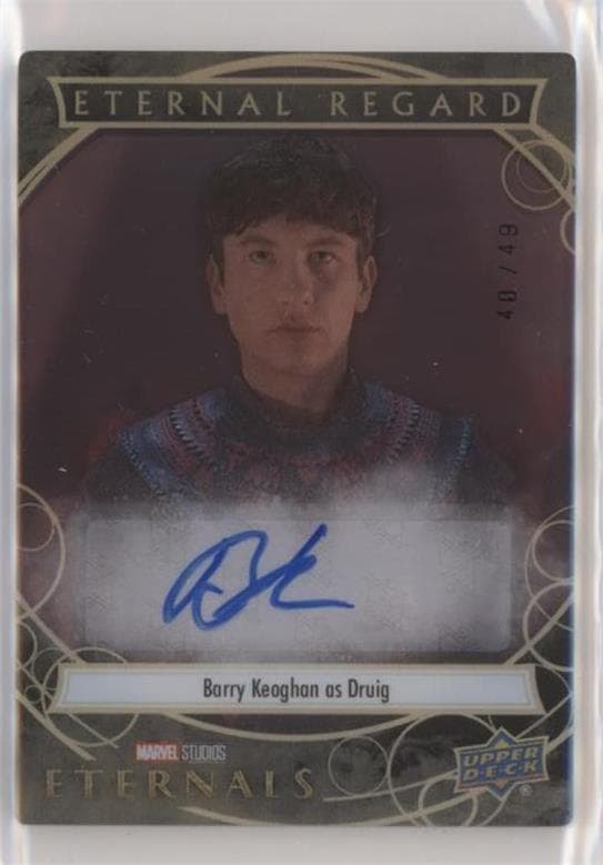 Barry Keoghan as Druig #ER-BK — 2022 Upper Deck Marvel Studios Eternals