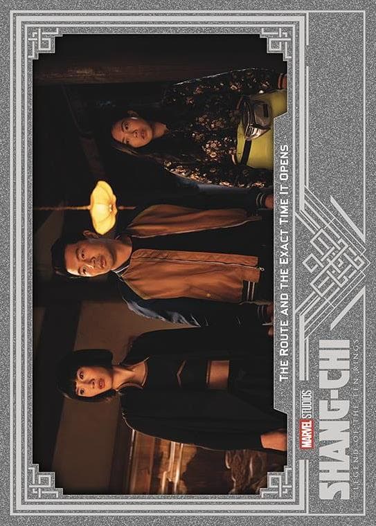 The Route and the Exact Time it Opens #32 — 2022 Upper Deck Marvel Studios Shang-Chi and the Legend of the Ten Rings