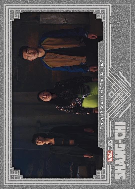 Trevor Slattery? The Actor? #34 — 2022 Upper Deck Marvel Studios Shang-Chi and the Legend of the Ten Rings