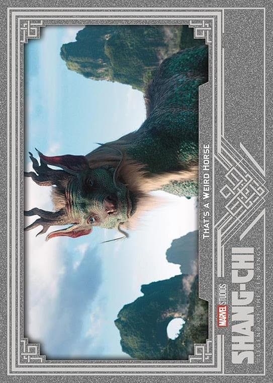 That's a Weird Horse #39 — 2022 Upper Deck Marvel Studios Shang-Chi and the Legend of the Ten Rings