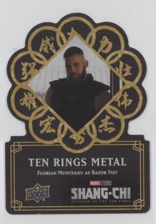 Florian Munteanu as Razor Fist #ARA-3 — 2022 Upper Deck Marvel Studios Shang-Chi and the Legend of the Ten Rings