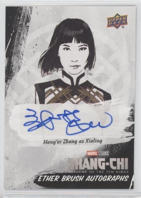 Meng'er Zhang as Xialing #EBA-4 — 2022 Upper Deck Marvel Studios Shang-Chi and the Legend of the Ten Rings