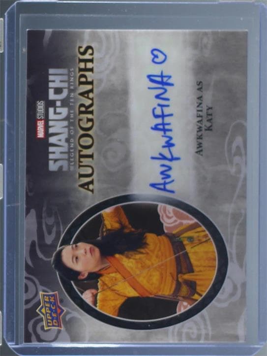 Awkwafina as Katy #HA-9 — 2022 Upper Deck Marvel Studios Shang-Chi and the Legend of the Ten Rings