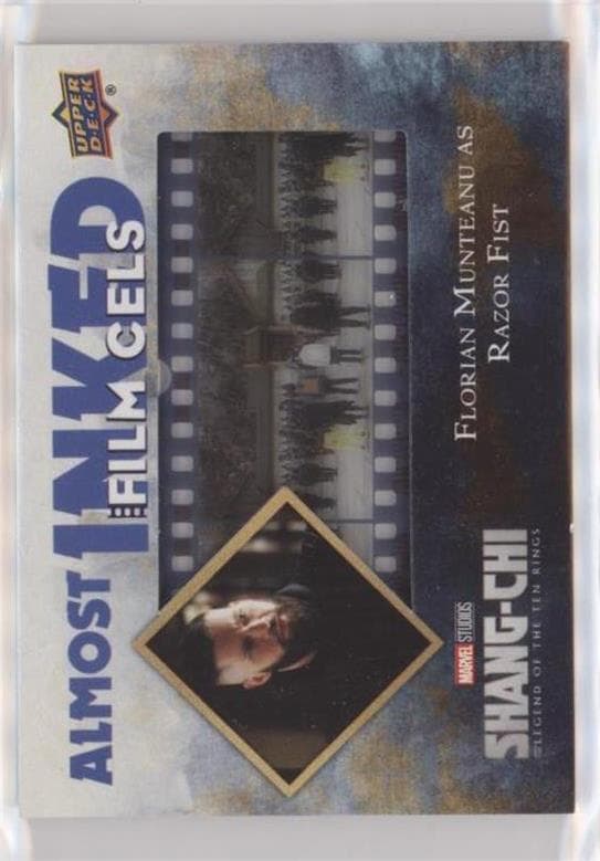 Florian Munteanu as Razor Fist #IFC-1 — 2022 Upper Deck Marvel Studios Shang-Chi and the Legend of the Ten Rings