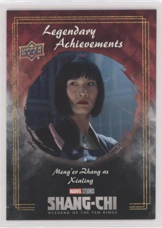 Meng'er Zhang as Xialing #LA-11 — 2022 Upper Deck Marvel Studios Shang-Chi and the Legend of the Ten Rings