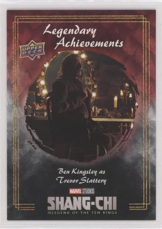 Ben Kingsley as Trevor Slattery #LA-2 — 2022 Upper Deck Marvel Studios Shang-Chi and the Legend of the Ten Rings