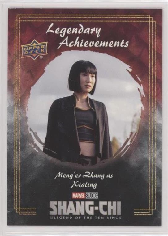 Meng'er Zhang as Xialing #LA-6 — 2022 Upper Deck Marvel Studios Shang-Chi and the Legend of the Ten Rings
