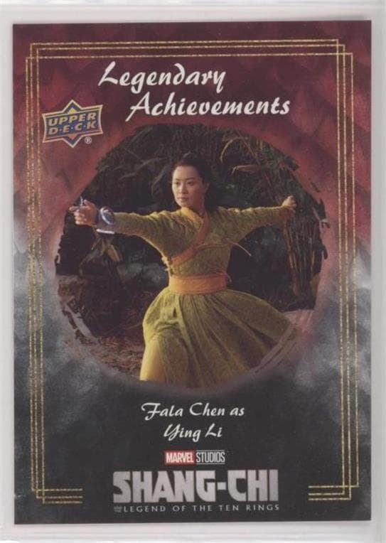 Fala Chen as Ying Li #LA-7 — 2022 Upper Deck Marvel Studios Shang-Chi and the Legend of the Ten Rings