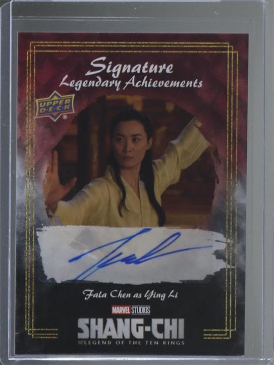 Fala Chen as Ying Li #LAA-FC — 2022 Upper Deck Marvel Studios Shang-Chi and the Legend of the Ten Rings