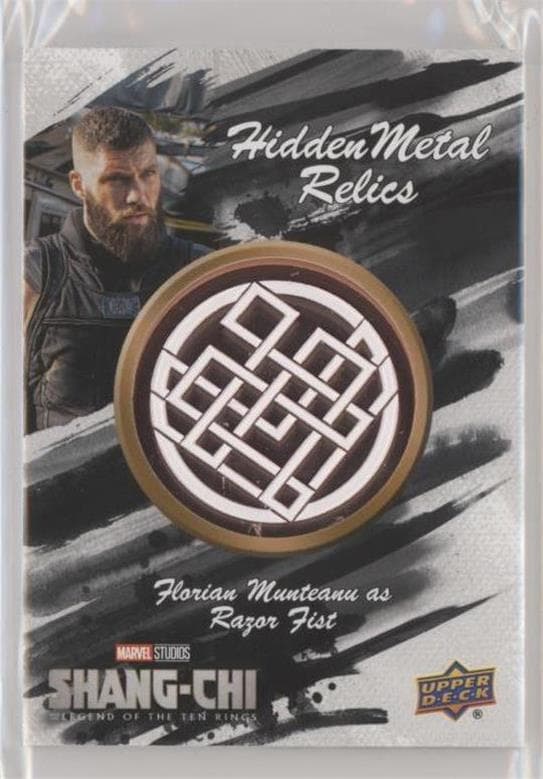 Florian Munteanu as Razor Fist #MR-17 — 2022 Upper Deck Marvel Studios Shang-Chi and the Legend of the Ten Rings