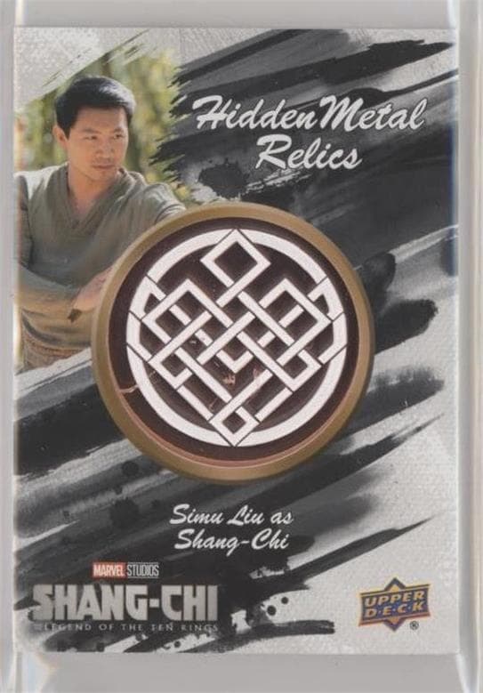 Simu Liu as Shang-Chi #MR-23 — 2022 Upper Deck Marvel Studios Shang-Chi and the Legend of the Ten Rings