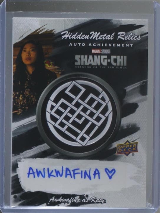 Awkwafina as Katy #MRA-4 — 2022 Upper Deck Marvel Studios Shang-Chi and the Legend of the Ten Rings