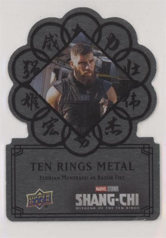 Florian Munteanu as Razor Fist #RING-3 — 2022 Upper Deck Marvel Studios Shang-Chi and the Legend of the Ten Rings