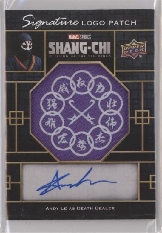 Andy Le as Death Dealer #SCAP-AL — 2022 Upper Deck Marvel Studios Shang-Chi and the Legend of the Ten Rings