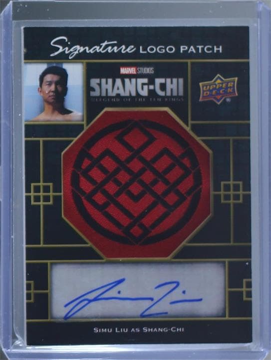Simu Liu as Shang-Chi #SCAP-SL — 2022 Upper Deck Marvel Studios Shang-Chi and the Legend of the Ten Rings
