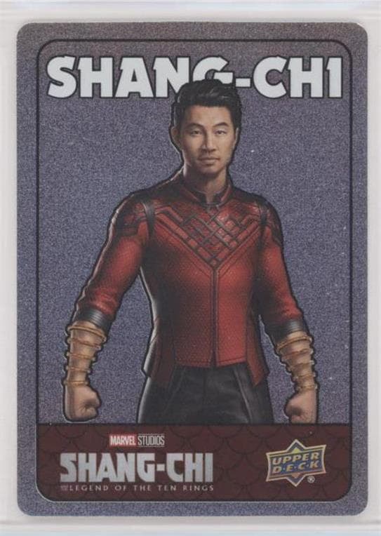 Simu Liu as Shang-Chi #SS-1 — 2022 Upper Deck Marvel Studios Shang-Chi and the Legend of the Ten Rings