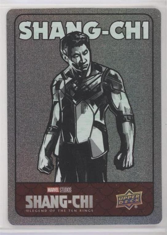 Simu Liu as Shang-Chi #SS-10 — 2022 Upper Deck Marvel Studios Shang-Chi and the Legend of the Ten Rings